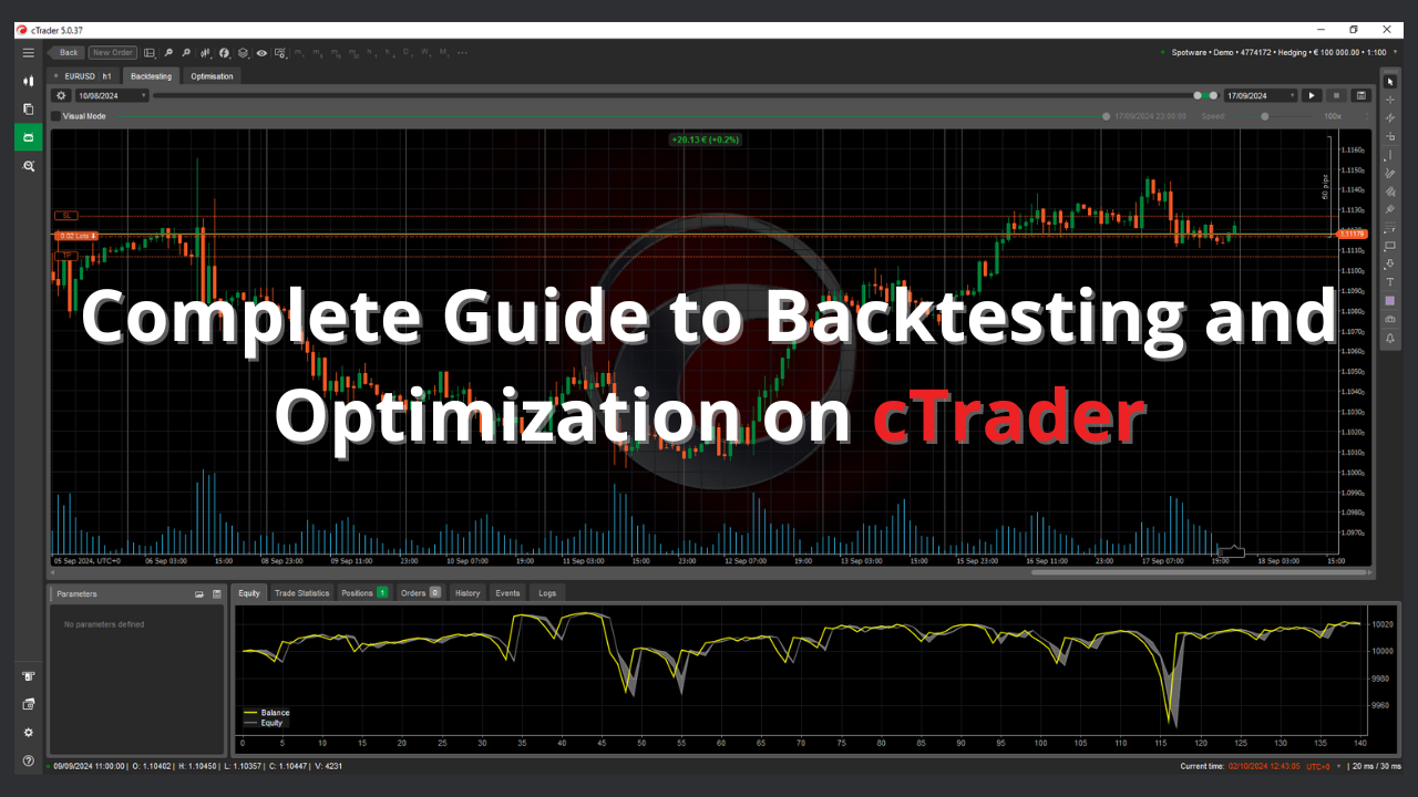 Complete Guide to Backtesting and Optimization on cTrader